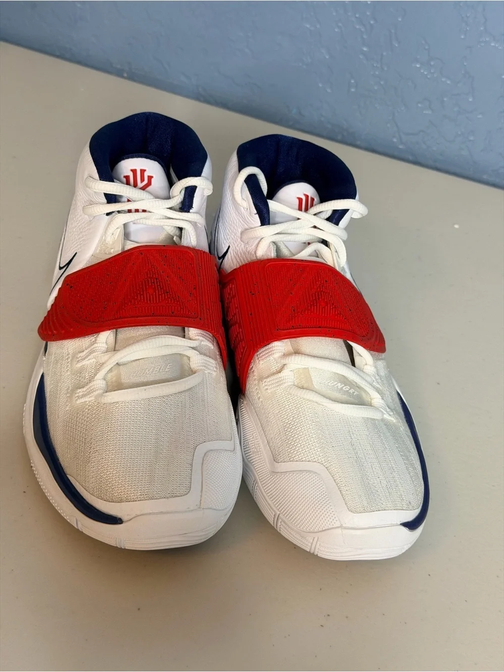 Nike Kyrie 6 USA women or Kids Sneakers size 7- BQ5599-102